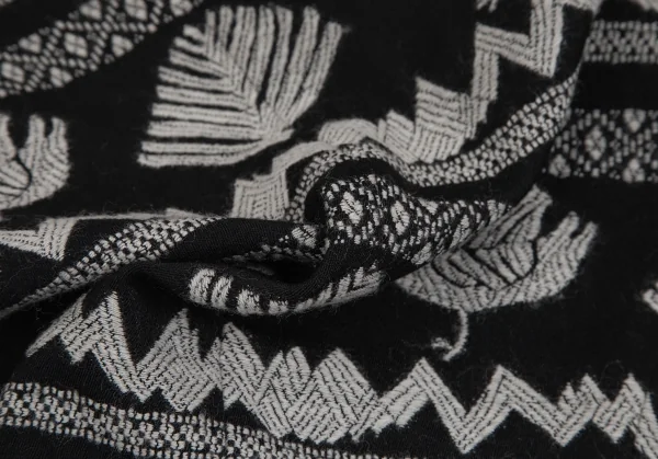 COMME des GARCONS Velor Layered Embroidery Jacket K-123122_018