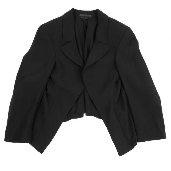 コムデギャルソンCOMME des GARCONSウールボタンレスショート