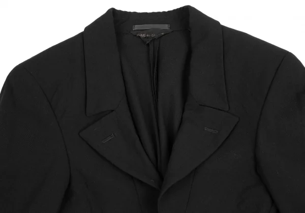 コムデギャルソンCOMME des GARCONSウールボタンレスショート