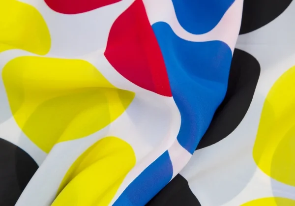 ジュンヤワタナベ コムデギャルソンJUNYA WATANABE COMME des GARCONSパール装飾マルチドットプリントノースリーブトップス 白マルチM K-123164_014