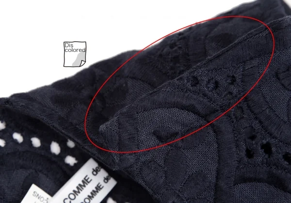 COMME des GARCONS Round-Hem Floral Lace Dress K-123165_005