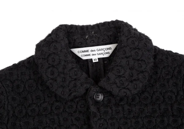COMME des GARCONS Lace Round-collar Jacket K-123166_003