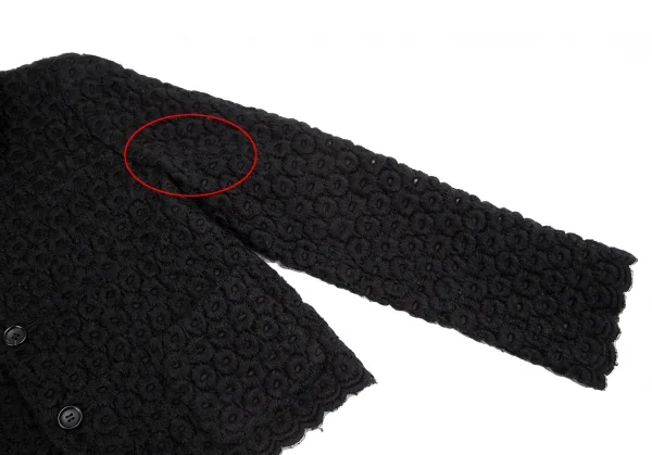 COMME des GARCONS Lace Round-collar Jacket K-123166_005