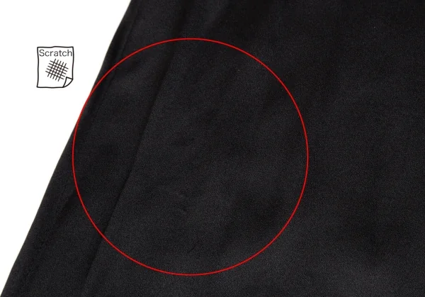 ヨウジヤマモト ノアールYohji Yamamoto NOIR メッシュ切替シルクワンピース 黒S K-123170_011