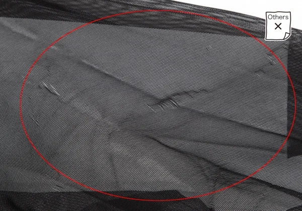 ヨウジヤマモト ノアールYohji Yamamoto NOIR メッシュ切替シルクワンピース 黒S K-123170_005