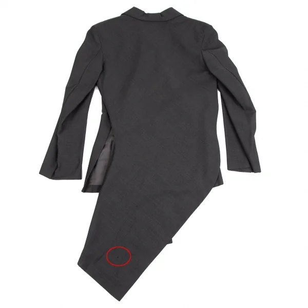 Yohji Yamamoto FEMME Asymmetry Double Jacket K-123176_017