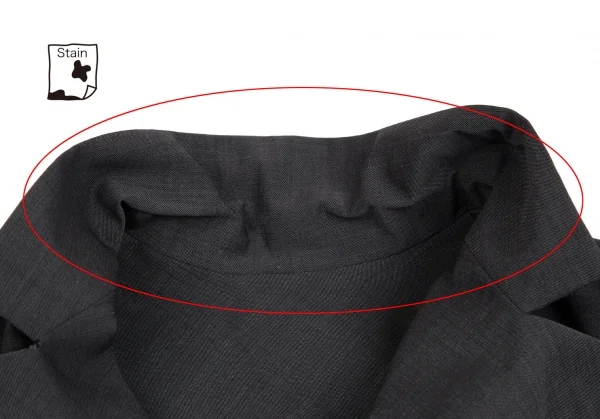 Yohji Yamamoto FEMME Asymmetry Double Jacket K-123176_006