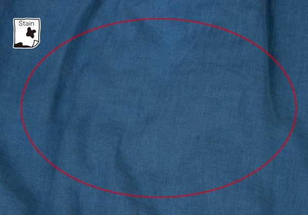 ヨウジヤマモト プールオムYohji Yamamoto POUR HOMME リネンレーヨンバイカラーバルーンカラスパンツ 青黒3 K-123182_003