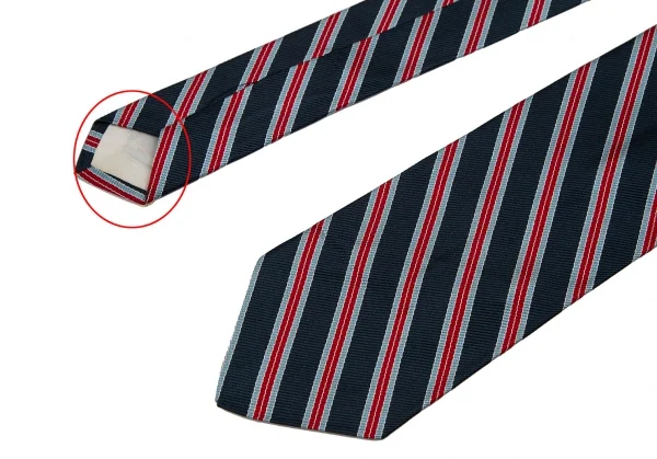 ブルックスブラザーズBrooks Brothers シルクレジメンタルネクタイ 紺 K-123392_004