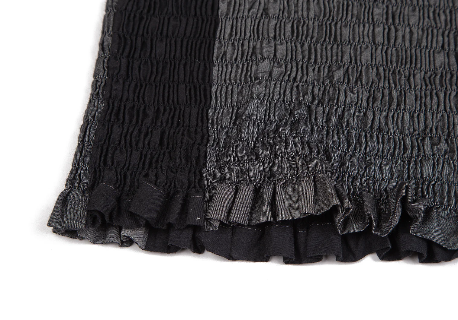 イッセイミヤケISSEY MIYAKE シャーリングモノクロパネル
