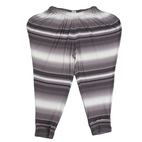 ISSEY MIYAKE Gradation Colour Printed Stretch Pants K-123417_002