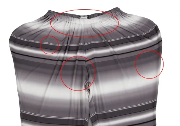 ISSEY MIYAKE Gradation Colour Printed Stretch Pants K-123417_003