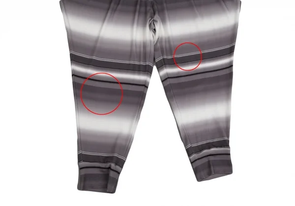 ISSEY MIYAKE Gradation Colour Printed Stretch Pants K-123417_010