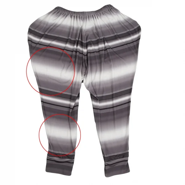 ISSEY MIYAKE Gradation Colour Printed Stretch Pants K-123417_015