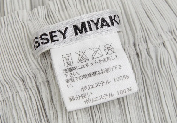 ISSEY MIYAKE アコーディオンプリーツスカート メタリックシルバー ISSEY MIYAKE アコーディオンプリーツスカート