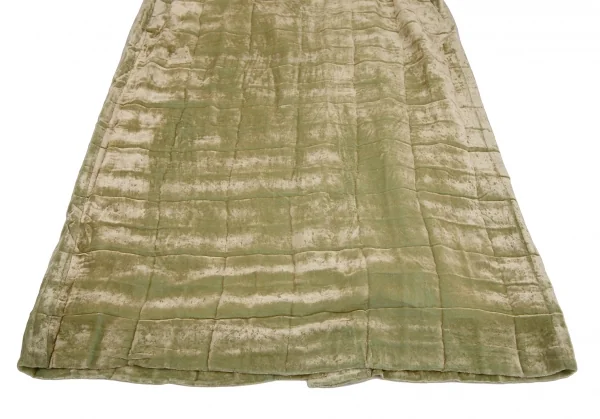 ISSEY MIYAKE Wrinkle Pleats Velor Jacket & Skirt K-123446_015