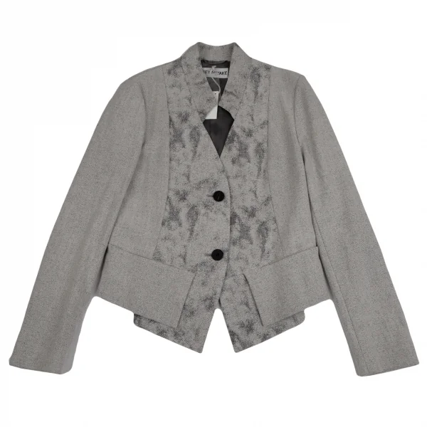 ISSEY MIYAKE Paint Jacquard Jacket & Skirt K-123449_003