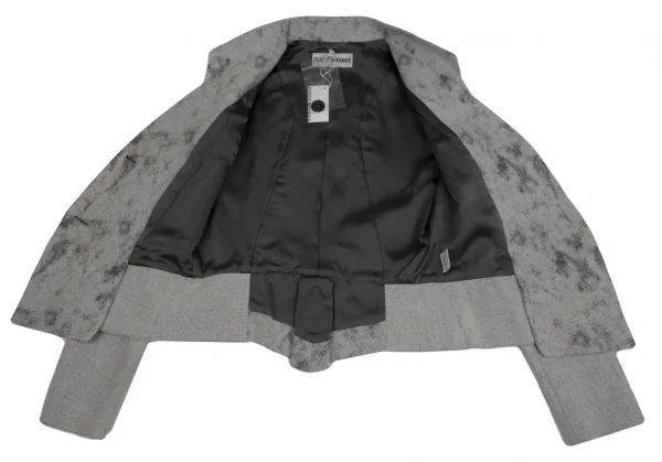 ISSEY MIYAKE Paint Jacquard Jacket & Skirt K-123449_008