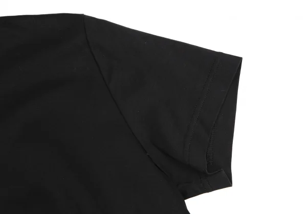 ノワール ケイ ニノミヤ コムデギャルソンnoir kei ninomiya COMME des GARCONS リボン装飾デザインTシャツ 黒S K-123494_003