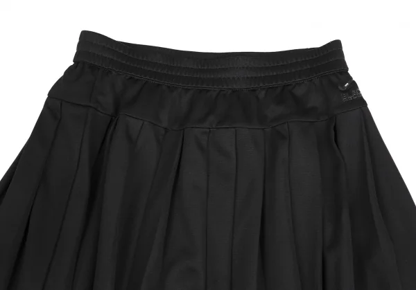 ブラックコムデギャルソン×ナイキBLACK COMME des GARCONS×NIKE ポリジャージープリーツスカート 黒S K-123498_003