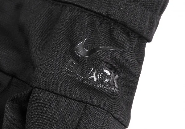 ブラックコムデギャルソン×ナイキBLACK COMME des GARCONS×NIKE ポリジャージープリーツスカート 黒S K-123498_004
