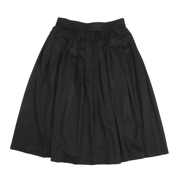 ブラックコムデギャルソン×ナイキBLACK COMME des GARCONS×NIKE ポリジャージープリーツスカート 黒S K-123498_008