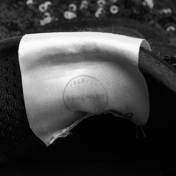 コムコム コムデギャルソンCOMME des GARCONS SPALWART スパルウォート スパンコールスウェードスニーカー 38(24.5位) 黒38(23.5位) K-123527_012