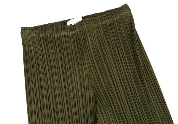 プリーツプリーズPLEATS PLEASE プリーツパンツ 緑2 K-123573_002
