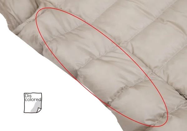 モンクレールMONCLER リアーネ パッカブルダウンベスト ベージュ2 K-123656_010