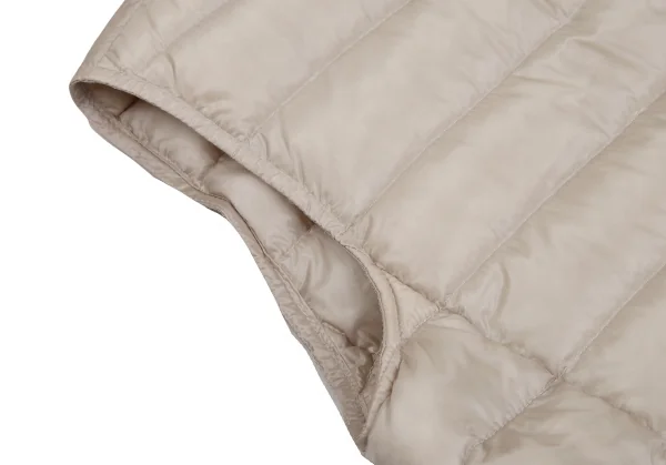 モンクレールMONCLER リアーネ パッカブルダウンベスト ベージュ2 K-123656_007