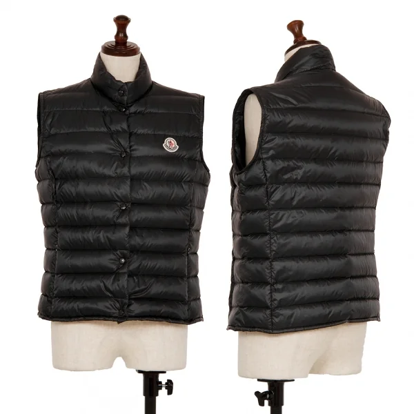 モンクレールMONCLER リアーネ パッカブルダウンベスト 黒2 K-123657_001