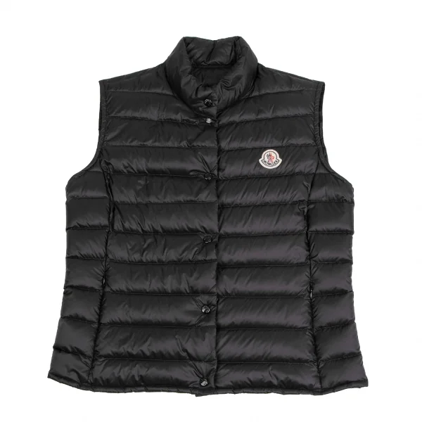 モンクレールMONCLER リアーネ パッカブルダウンベスト 黒2 K-123657_002
