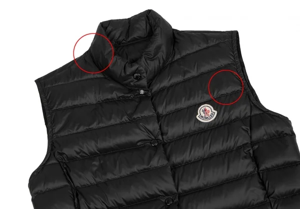 モンクレールMONCLER リアーネ パッカブルダウンベスト 黒2 K-123657_003