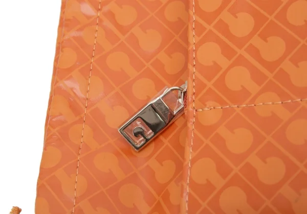 ゲラルディーニGHERARDINI ソフティ巾着モノグラムポーチ オレンジF K-123674_008
