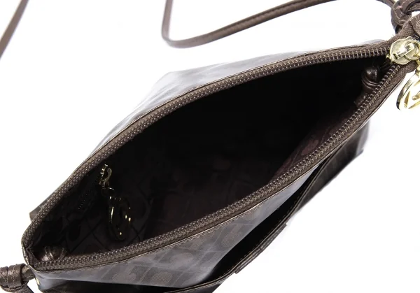 ゲラルディーニGHERARDINI ソフティモノグラムショルダーポーチ ブロンズF K-123675_010