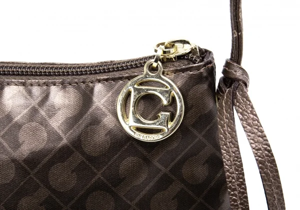 ゲラルディーニGHERARDINI ソフティモノグラムショルダーポーチ ブロンズF K-123675_013