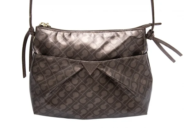 ゲラルディーニGHERARDINI ソフティモノグラムショルダーポーチ ブロンズF K-123675_002