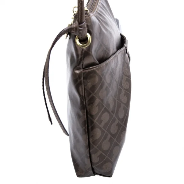 ゲラルディーニGHERARDINI ソフティモノグラムショルダーポーチ ブロンズF K-123675_003