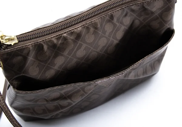 ゲラルディーニGHERARDINI ソフティモノグラムショルダーポーチ ブロンズF K-123675_009