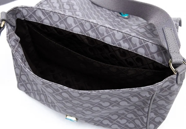 ゲラルディーニGHERARDINI ソフティモノグラムフラップショルダーバッグ ラベンダーF K-123677_013