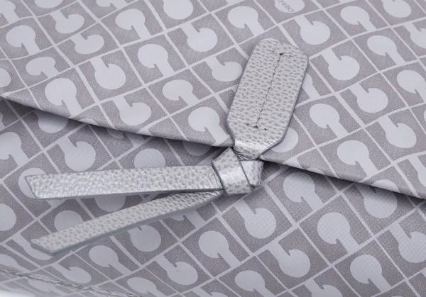 ゲラルディーニGHERARDINI ソフティモノグラムフラップショルダーバッグ ラベンダーF K-123677_008