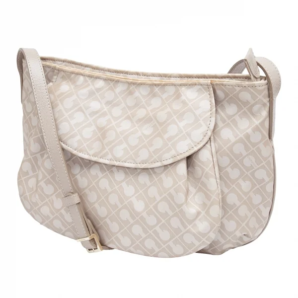 ゲラルディーニGHERARDINI ソフティモノグラムショルダーバッグ ベージュF K-123678_001