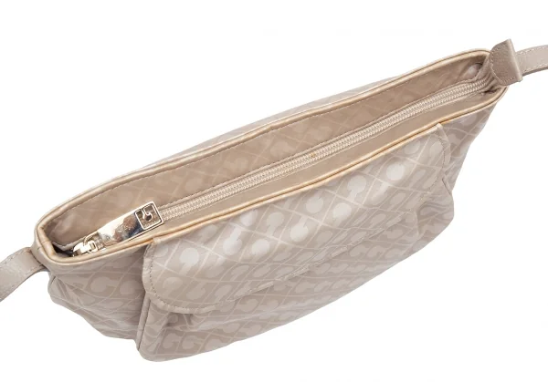 ゲラルディーニGHERARDINI ソフティモノグラムショルダーバッグ ベージュF K-123678_010