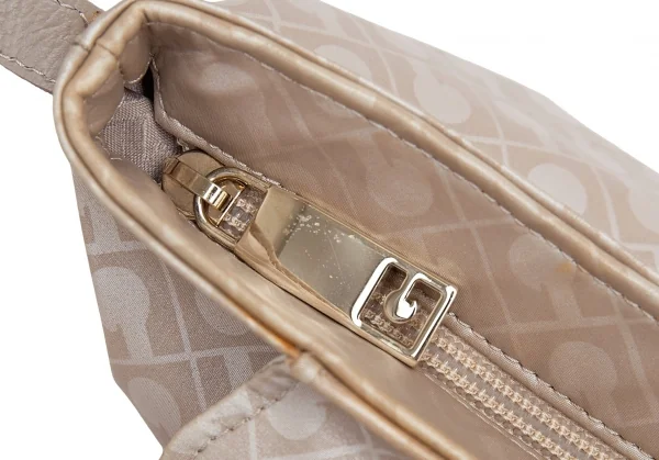 ゲラルディーニGHERARDINI ソフティモノグラムショルダーバッグ ベージュF K-123678_011