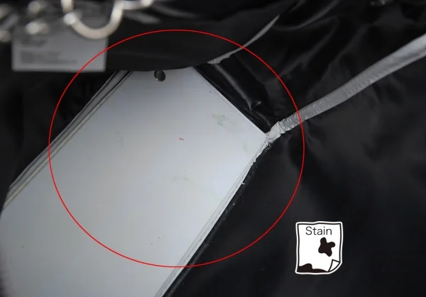 コムコム コムデギャルソンCOMME des GARCONS ロゴプリントチェーンハンドルバッグ 黒F K-123690_015