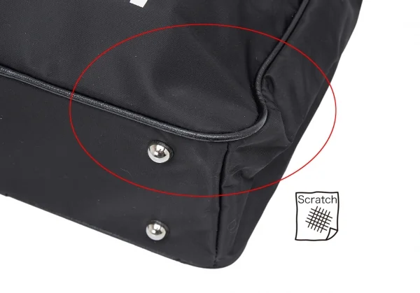 コムコム コムデギャルソンCOMME des GARCONS ロゴプリントチェーンハンドルバッグ 黒F K-123690_009