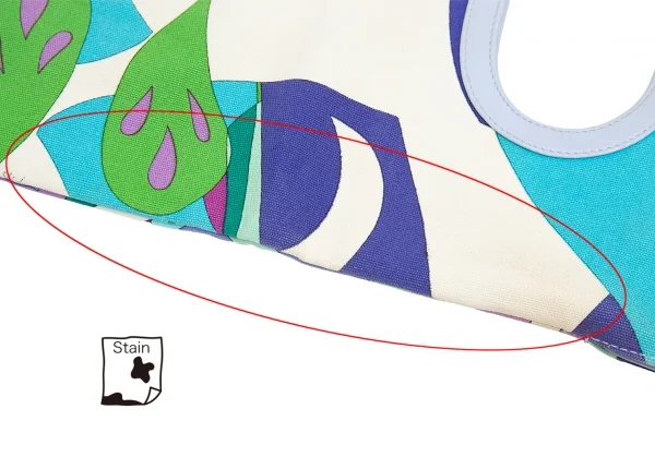 エミリオプッチEMILIO PUCCI グラフィックプリントキャンバス2wayバッグ 生成りマルチF K-123691_012