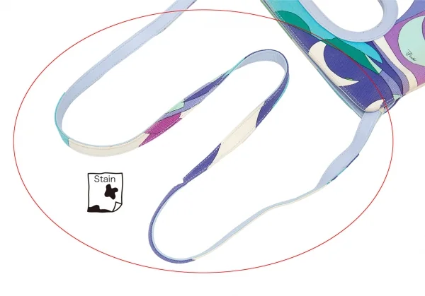 エミリオプッチEMILIO PUCCI グラフィックプリントキャンバス2wayバッグ 生成りマルチF K-123691_015