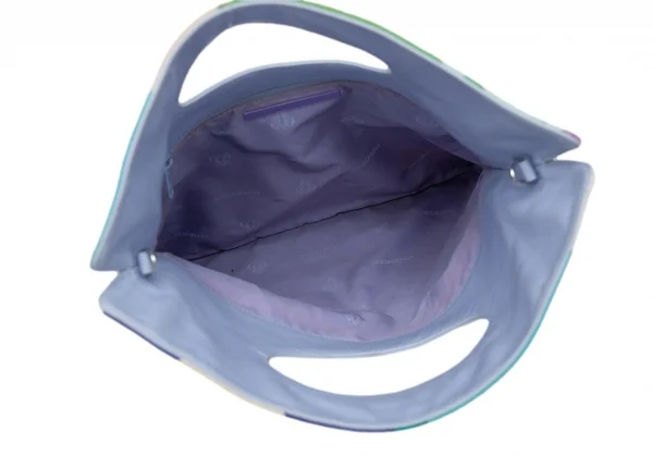 エミリオプッチEMILIO PUCCI グラフィックプリントキャンバス2wayバッグ 生成りマルチF K-123691_016