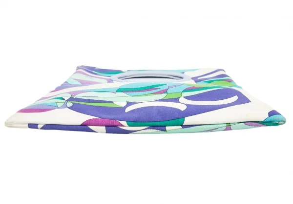 エミリオプッチEMILIO PUCCI グラフィックプリントキャンバス2wayバッグ 生成りマルチF K-123691_005